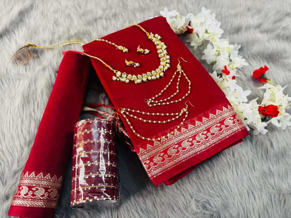 স্টুডেন্ট বাজেট শাড়ি কম্বো🥰